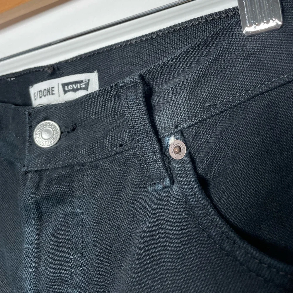 Re/Done | Vintage ReDone Levi’s High Rise Black Jeans Kendall Jenner 26